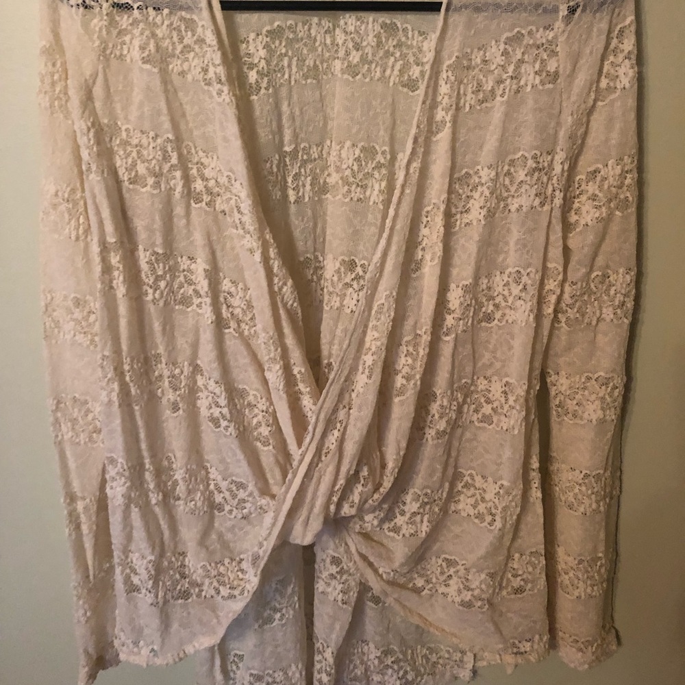 Lace  cover jacket